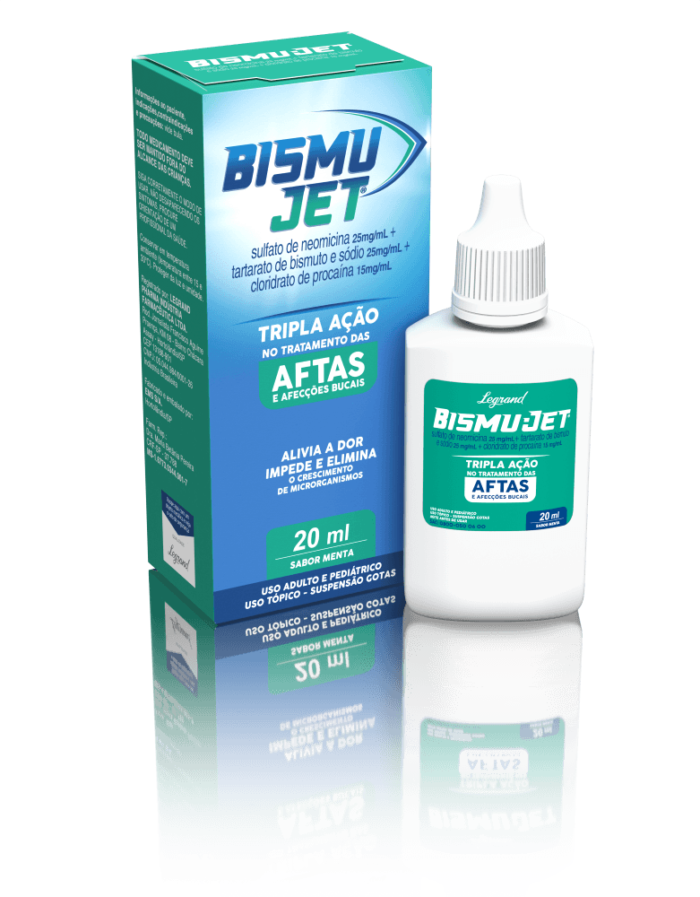 Bismu-Jet 20ml – Gotas Antissépticas para Afecções Bucais - FARMALIFE